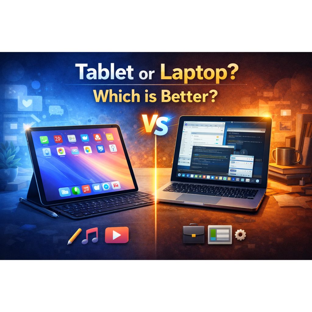 Tablet or Laptop? Which is Better?