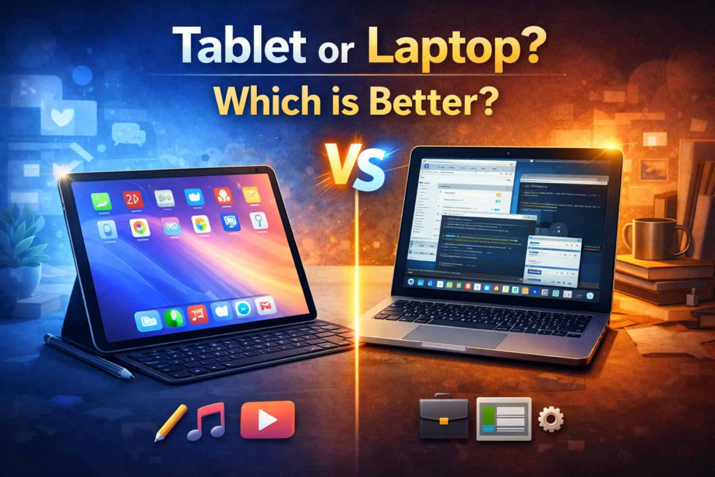 Tablet or Laptop? Which is Better?