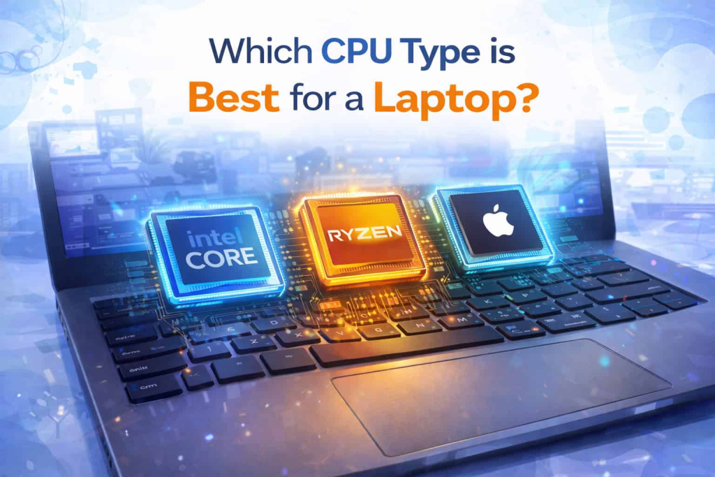 Which Laptop CPU Is Best for You? Intel vs AMD vs Apple vs Snapdragon