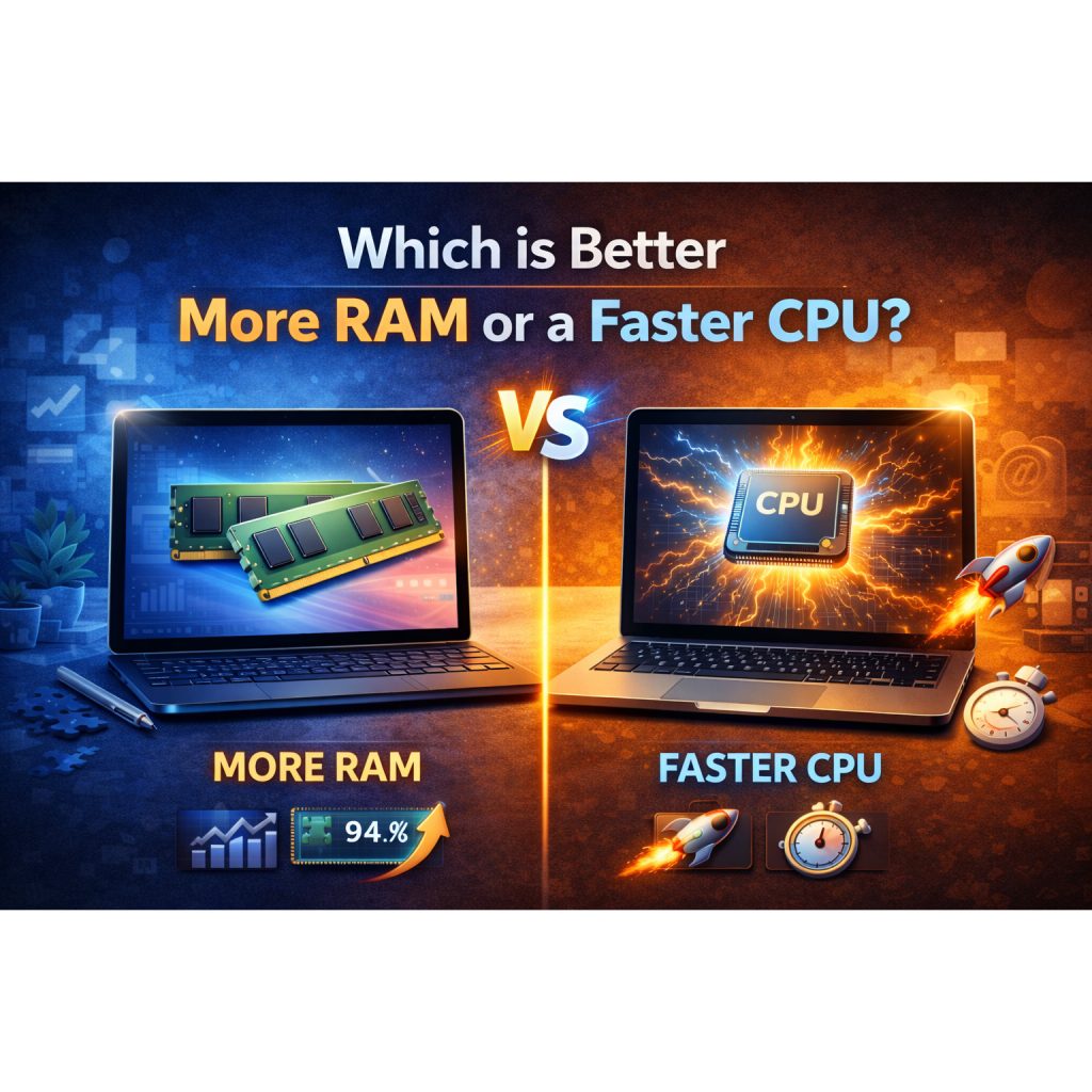 Which is Better More RAM or a Faster CPU?