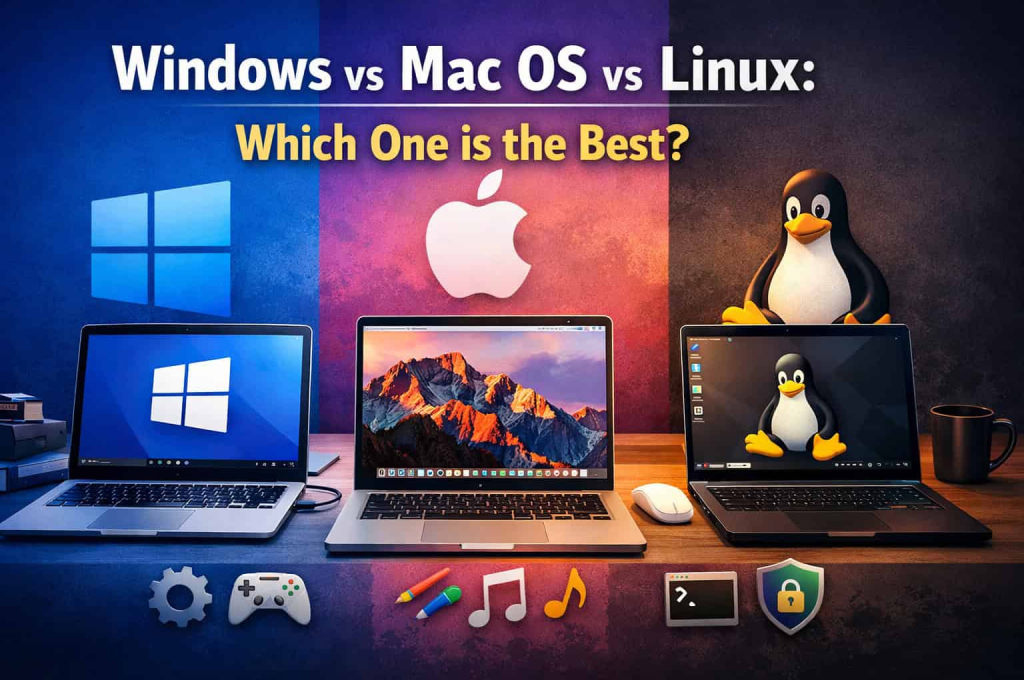 Windows vs Mac OS vs Linux: Which One is the Best?