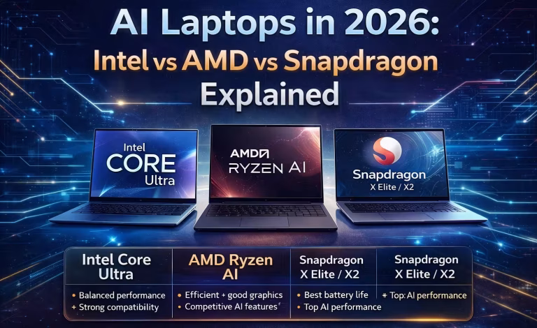 AI laptops in 2026 comparison