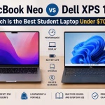 MacBook Neo vs Dell XPS 13 student laptop comparison